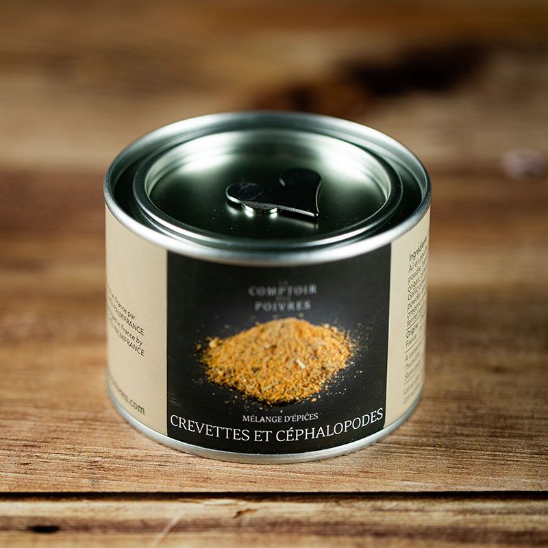 Crevettes & Céphalopodes - Mélange d'épices Mélanges d'épices