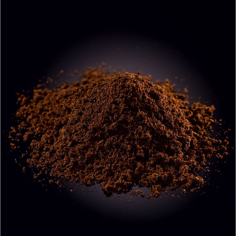 Pure black Bourbon vanilla powder
